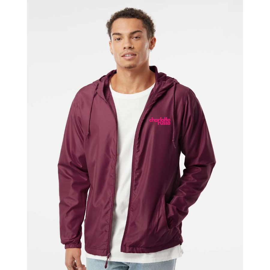 Men's Charlotte Russe Independent Trading Co Lightweight Windbreaker Full-Zip Jacket