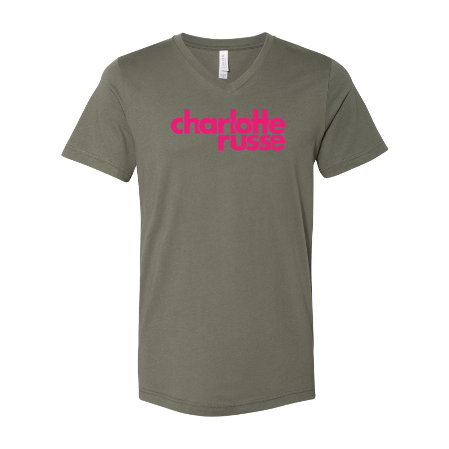 Men's Charlotte Russe BELLA CANVAS Jersey V-Neck Tee