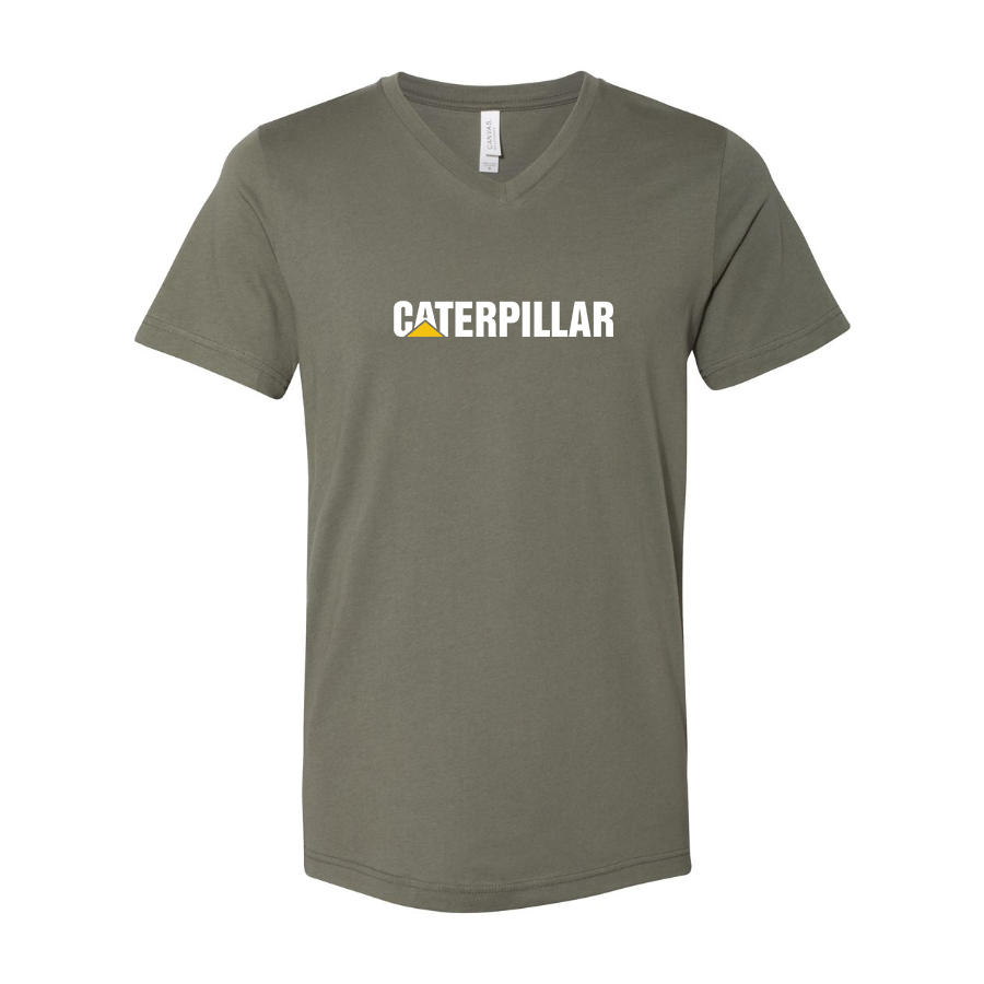 Men's Caterpillar BELLA CANVAS Jersey V-Neck Tee