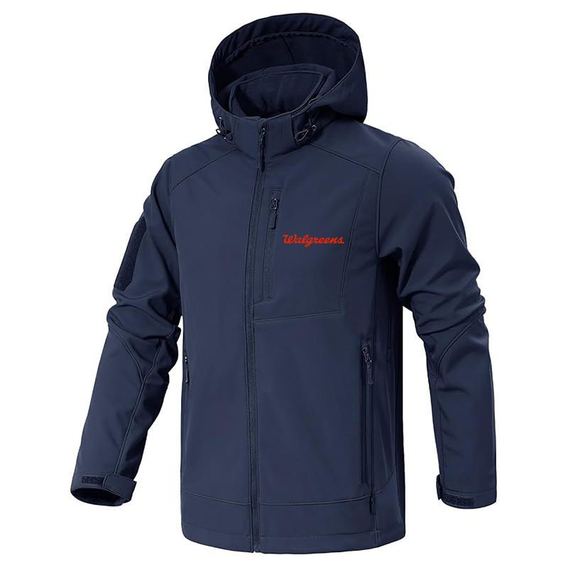 Men's Walgreens Jacket Waterproof Hooded Coats Tactical Soft Shell Jackets