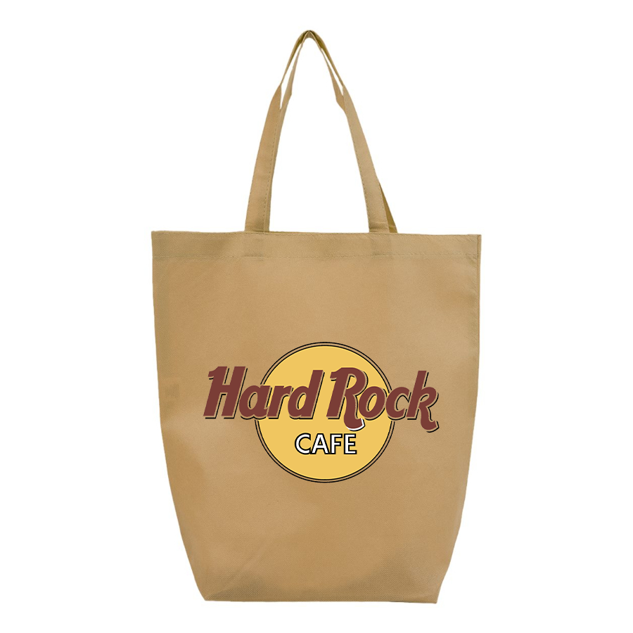 Hard Rock Cafe Q-Tees Non-Woven Gusset Bottom Tote