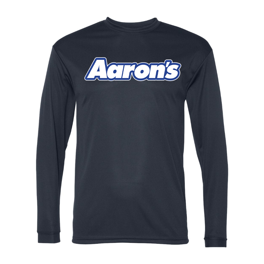Men's Aarons Polyester Long Sleeve T-Shirt