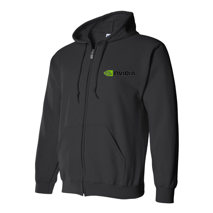 Men's NVIDIA Zipper Hoodie