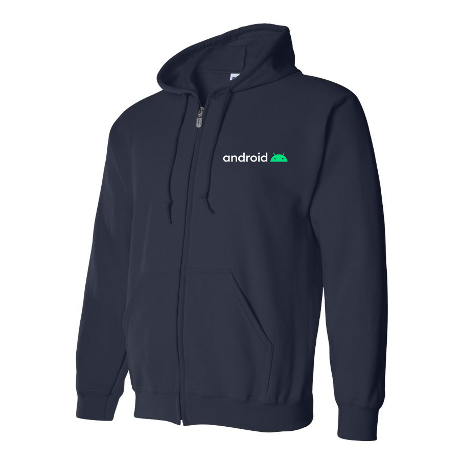 Men's Android Zipper Hoodie