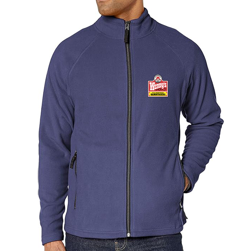 Men's Wendy's Clique Summit Full-Zip Microfleece