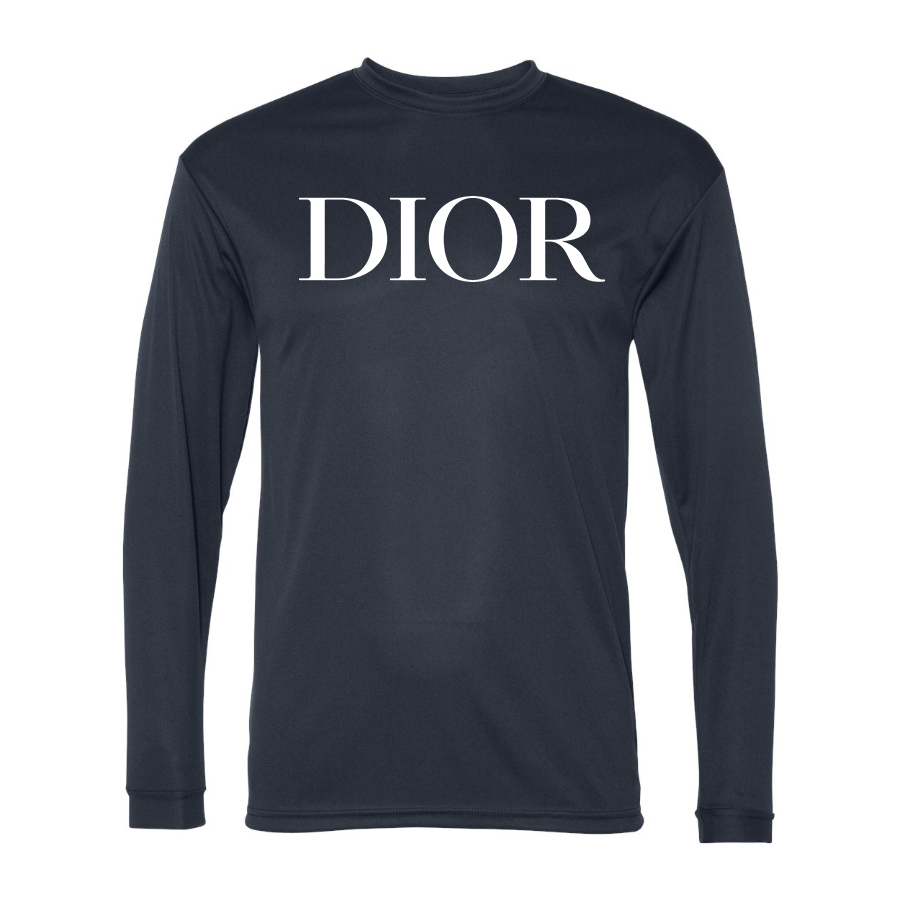 Men's Dior Polyester Long Sleeve T-Shirt