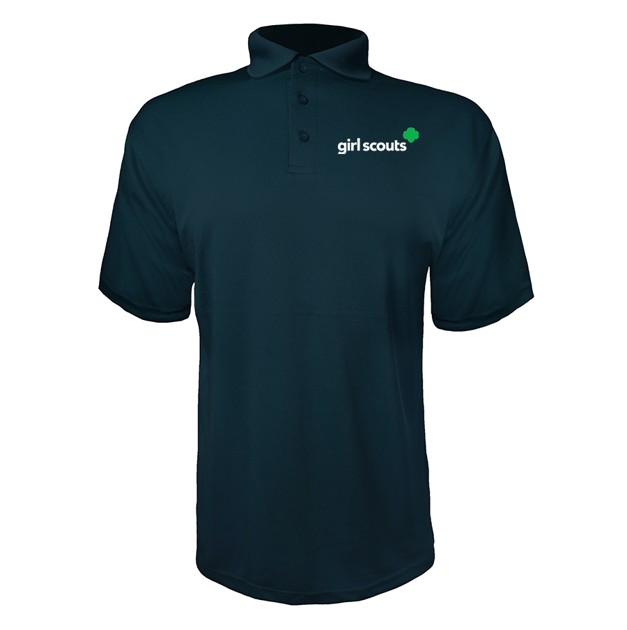 Men's Girl Scouts Polyester Polos