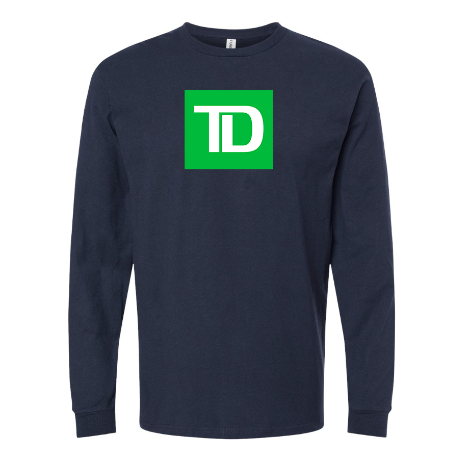 Men's TD Bank Cotton Long Sleeve T-Shirt