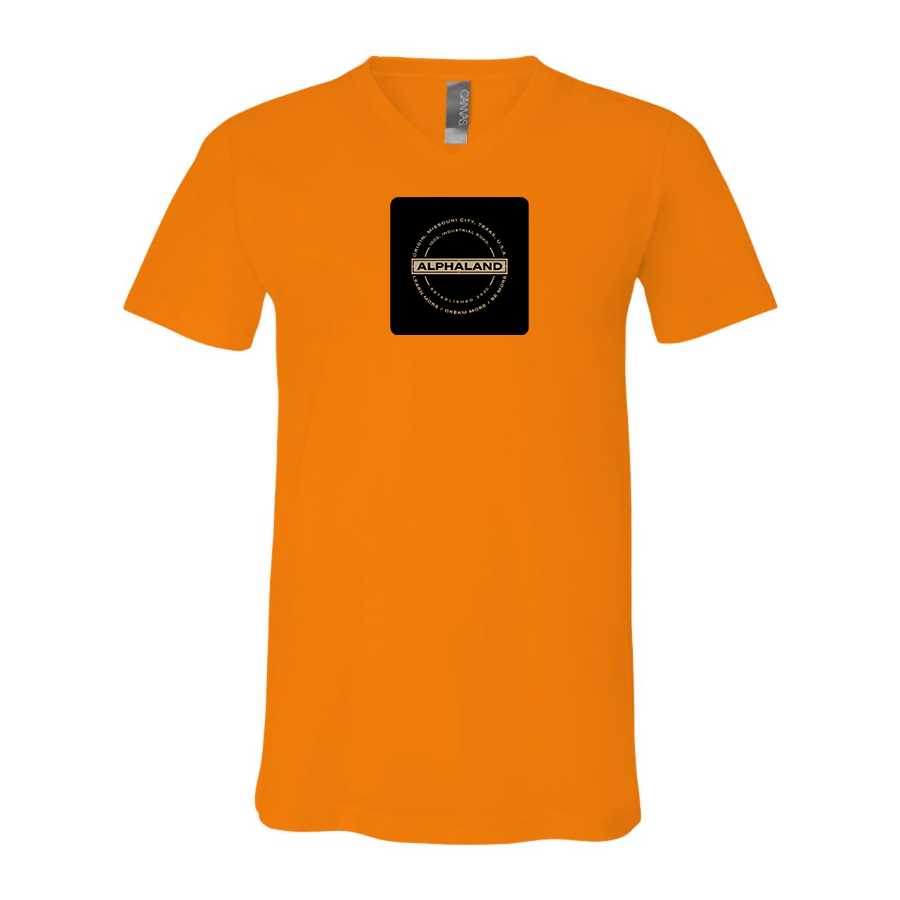 Men's Alphaland BELLA CANVAS Jersey V-Neck Tee