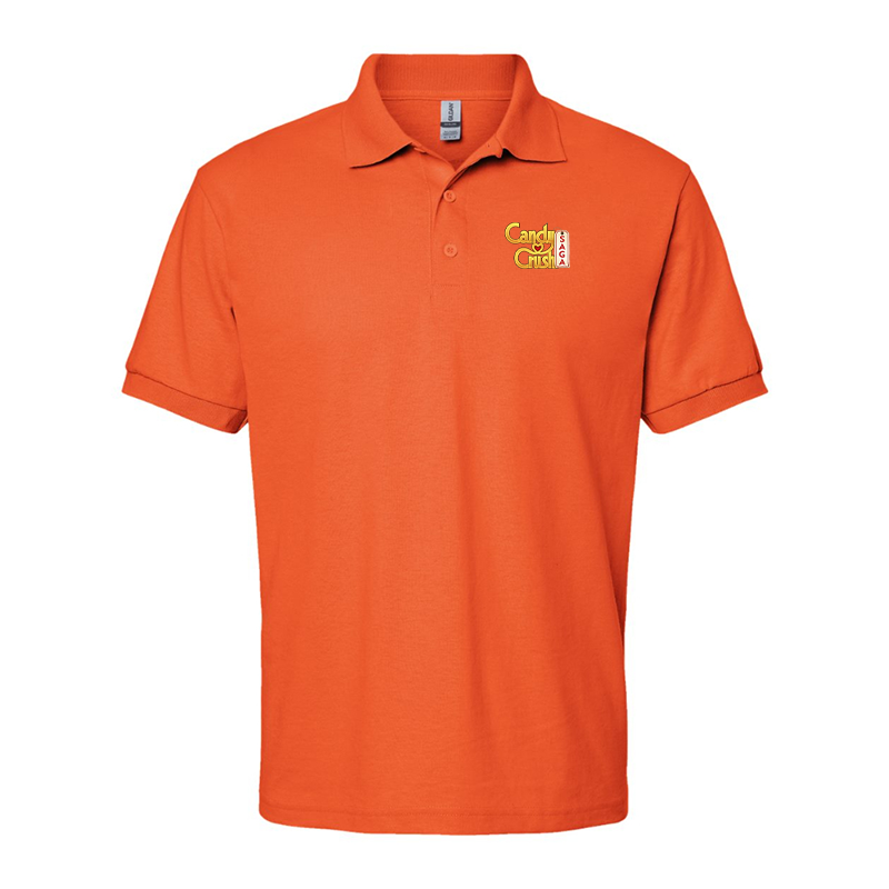 Men's Candy Crush Gildan Dry Blend Jersey Polo