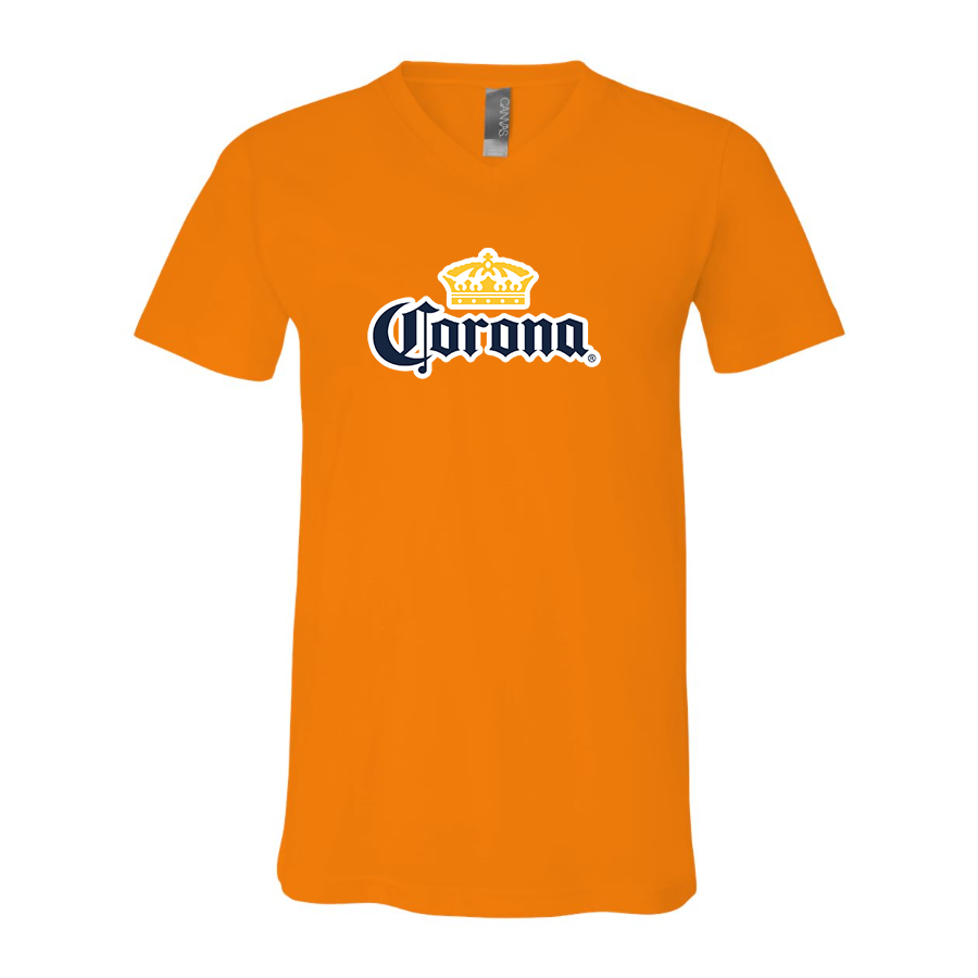 Men's Corona BELLA CANVAS Jersey V-Neck Tee