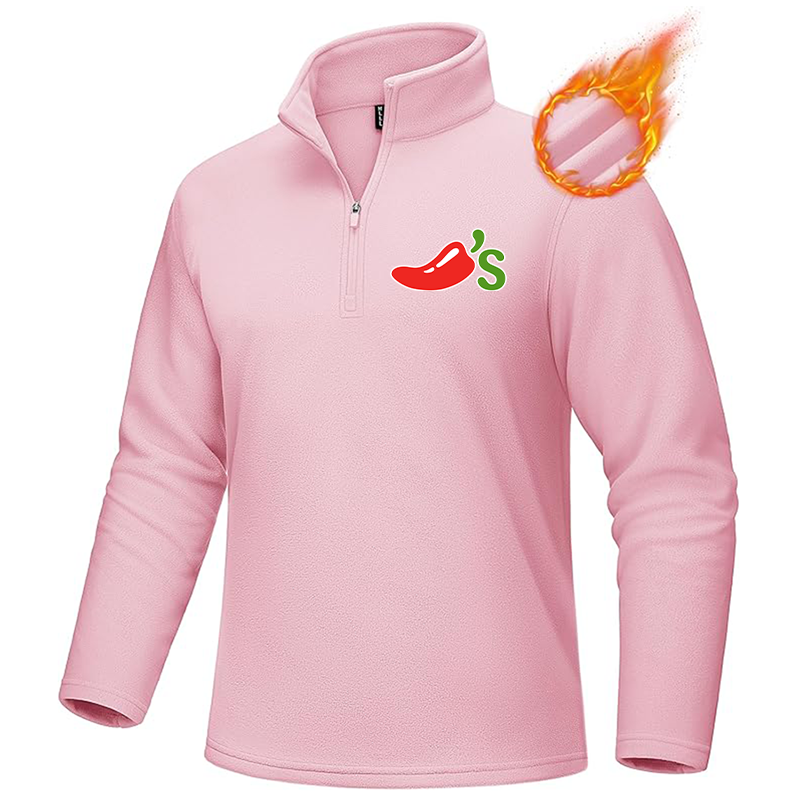 Men's Chilis MAGCOMSEN Quarter-Zip Pullover Polar Fleece Sweatshirt Stand Collar Long Sleeve Shirt for Men Thermal Winter Fall