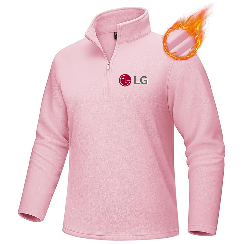 Men's LG MAGCOMSEN Quarter-Zip Pullover Polar Fleece Sweatshirt Stand Collar Long Sleeve Shirt for Men Thermal Winter Fall