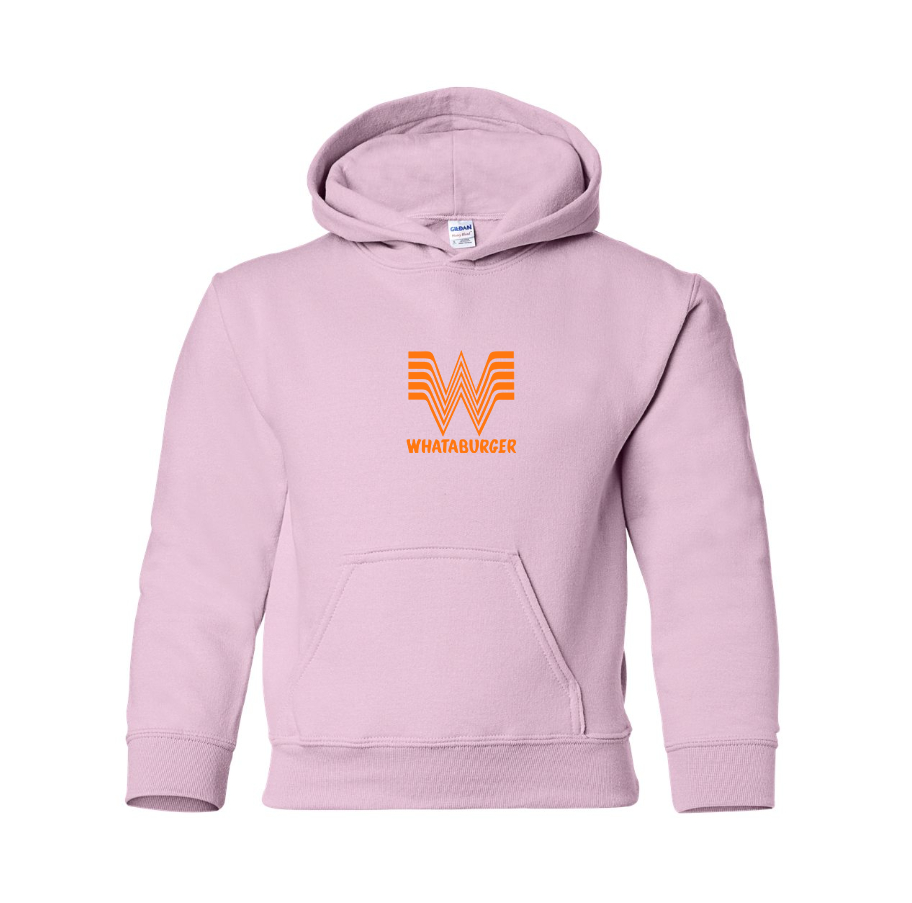 Youth's What A Burger Pullover Hoodie