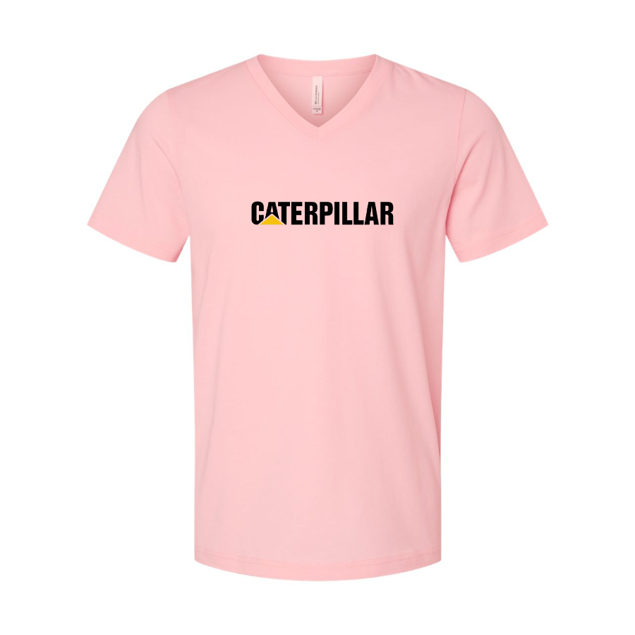 Men's Caterpillar BELLA CANVAS Jersey V-Neck Tee