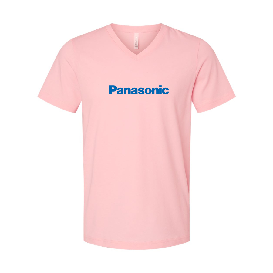 Men's Panasonic BELLA CANVAS Jersey V-Neck Tee