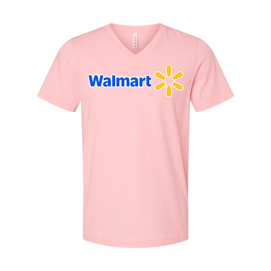 Men's Walmart BELLA CANVAS Jersey V-Neck Tee