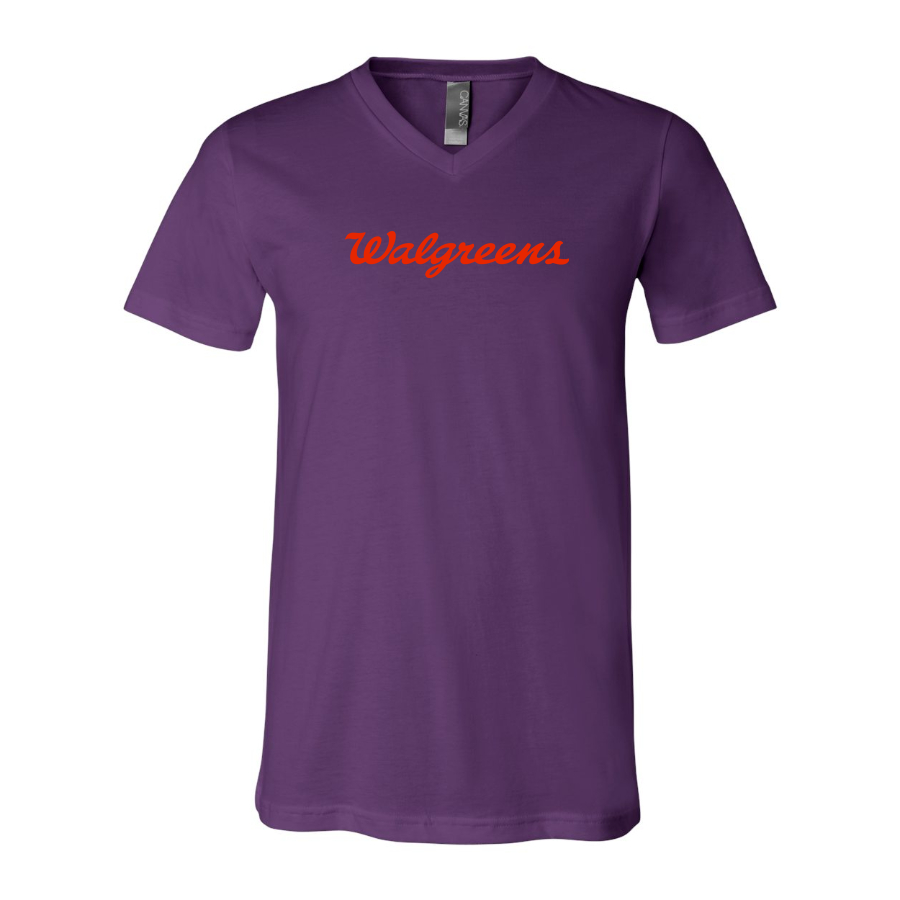 Men's Walgreens BELLA CANVAS Jersey V-Neck Tee