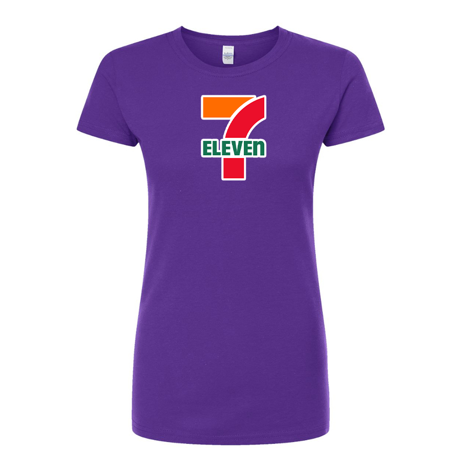 Women's 7-Eleven Round Neck T-Shirt