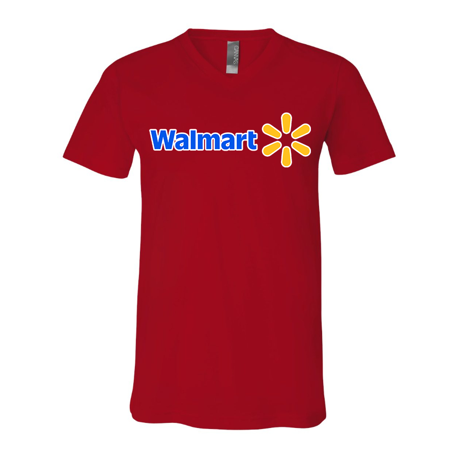 Men's Walmart BELLA CANVAS Jersey V-Neck Tee