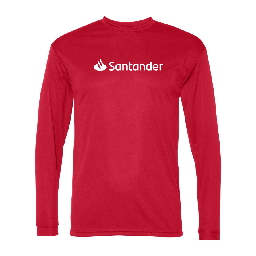 Men's Santander Polyester Long Sleeve T-Shirt