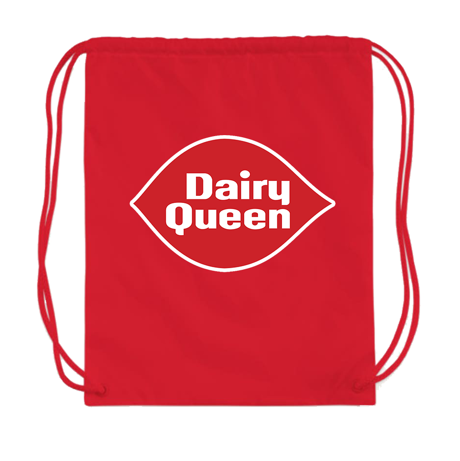 Dairy Queen Drawstring Bag