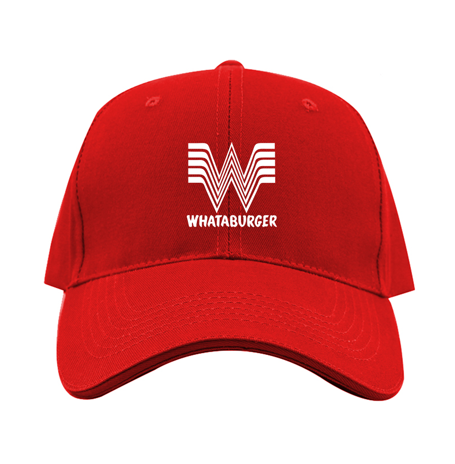 What A Burger Dad Baseball Cap Hat