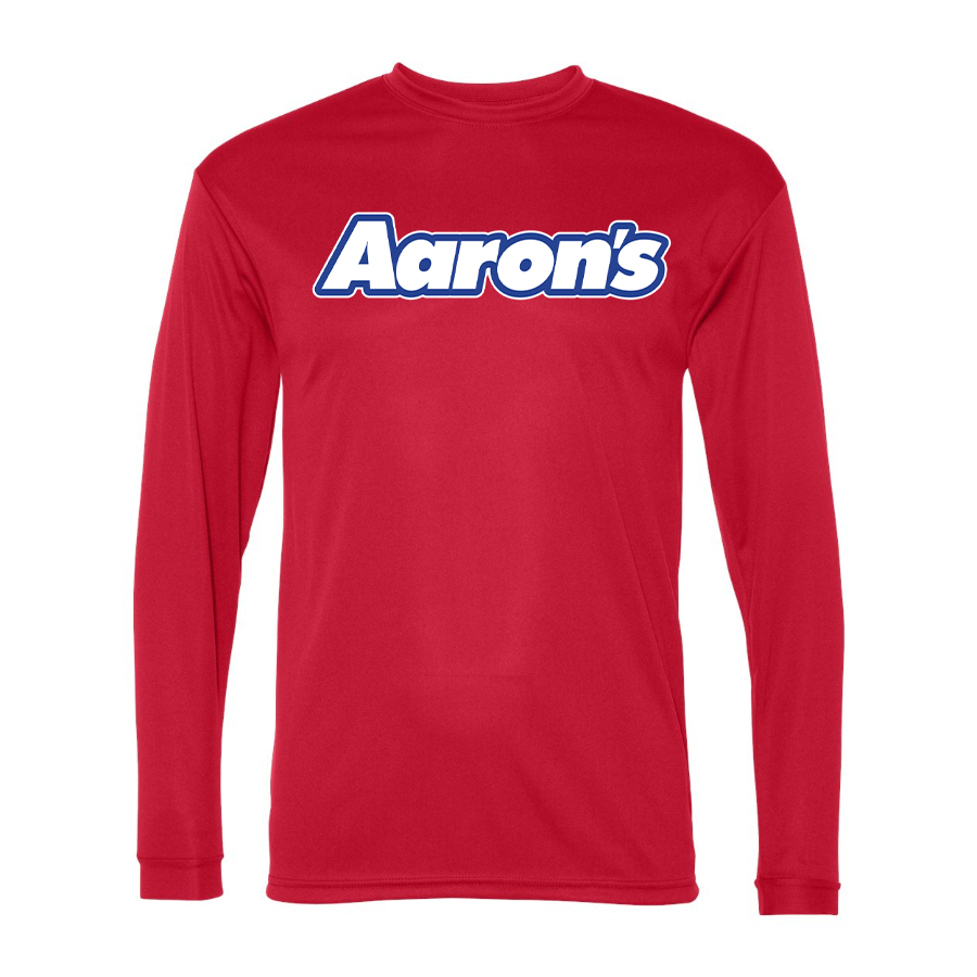 Men's Aarons Polyester Long Sleeve T-Shirt