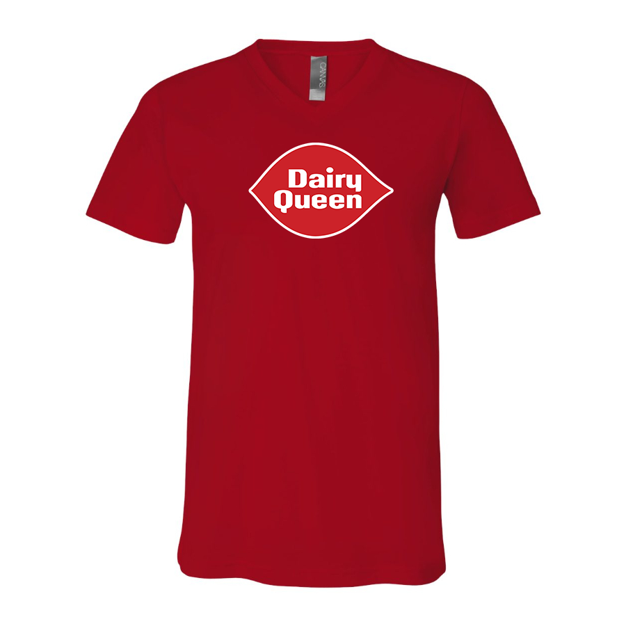 Men's Dairy Queen BELLA CANVAS Jersey V-Neck Tee