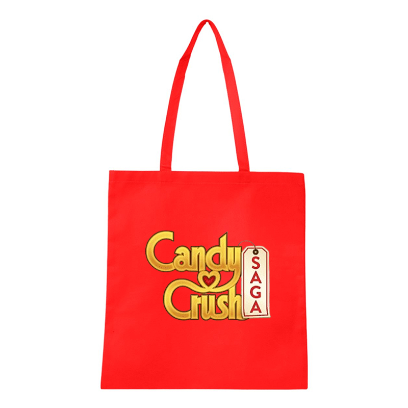 Candy Crush Q-Tees Non Woven Tote Bag