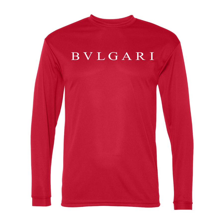 Men's BVLGARI Performance Long Sleeve T-Shirt