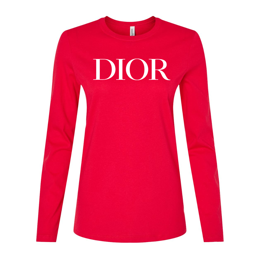 Women's Dior Long Sleeve T-Shirt
