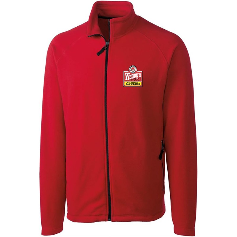 Men's Wendy's Clique Summit Full-Zip Microfleece