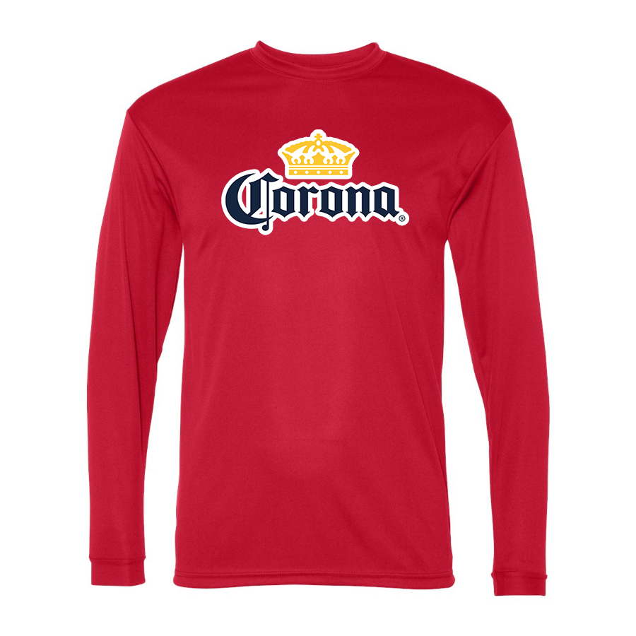 Men's Corona Polyester Long Sleeve T-Shirt