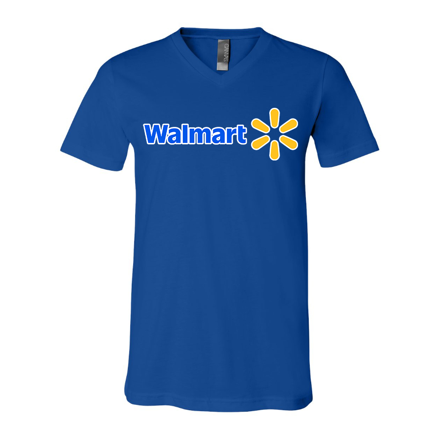 Men's Walmart BELLA CANVAS Jersey V-Neck Tee