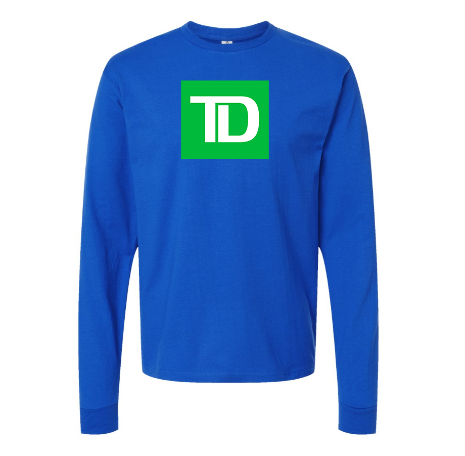 Men's TD Bank Cotton Long Sleeve T-Shirt