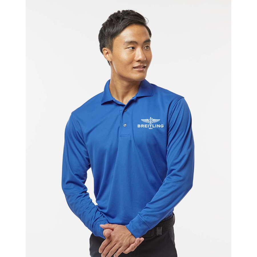 Men's Breitling Paragon Prescott Long Sleeve Polo