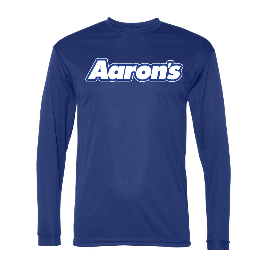 Men's Aarons Polyester Long Sleeve T-Shirt