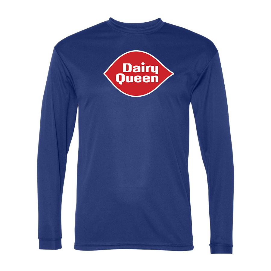 Men's Dairy Queen Polyester Long Sleeve T-Shirt