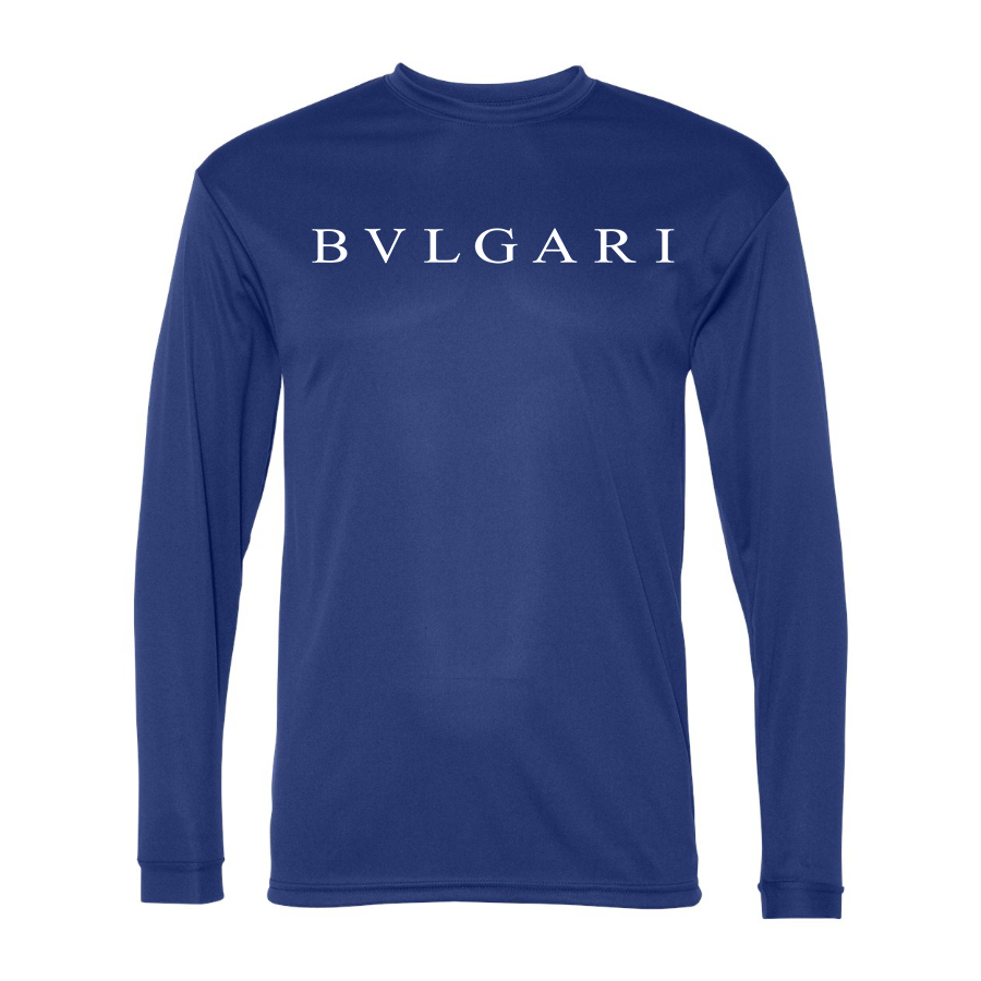 Men's BVLGARI Performance Long Sleeve T-Shirt