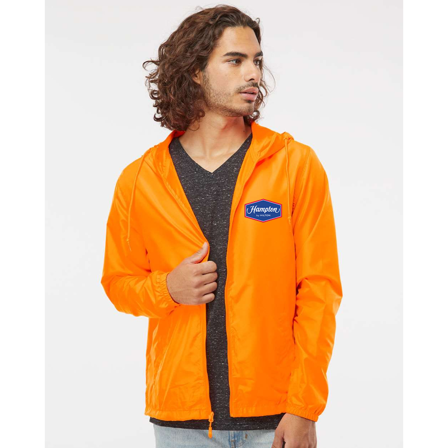 Men's Hampton Independent Trading Co Lightweight Windbreaker Full-Zip Jacket
