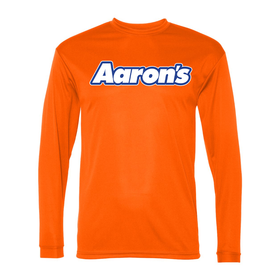 Men's Aarons Polyester Long Sleeve T-Shirt