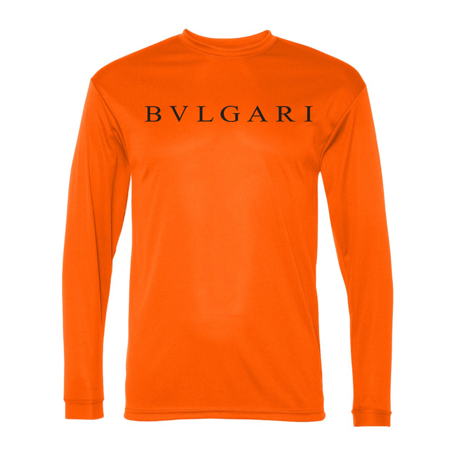 Men's BVLGARI Performance Long Sleeve T-Shirt