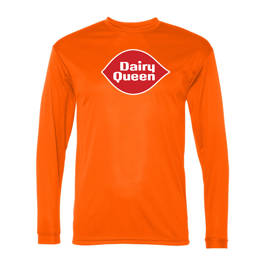Men's Dairy Queen Polyester Long Sleeve T-Shirt