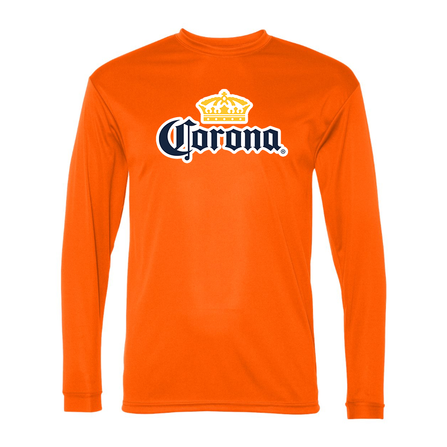 Men's Corona Polyester Long Sleeve T-Shirt