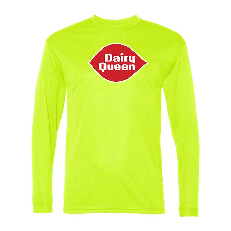 Men's Dairy Queen Polyester Long Sleeve T-Shirt