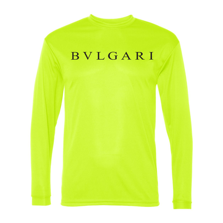Men's BVLGARI Performance Long Sleeve T-Shirt