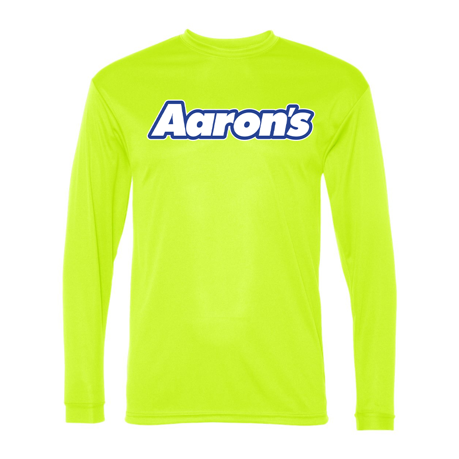 Men's Aarons Polyester Long Sleeve T-Shirt