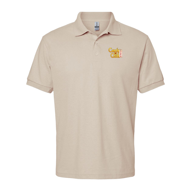 Men's Candy Crush Gildan Dry Blend Jersey Polo