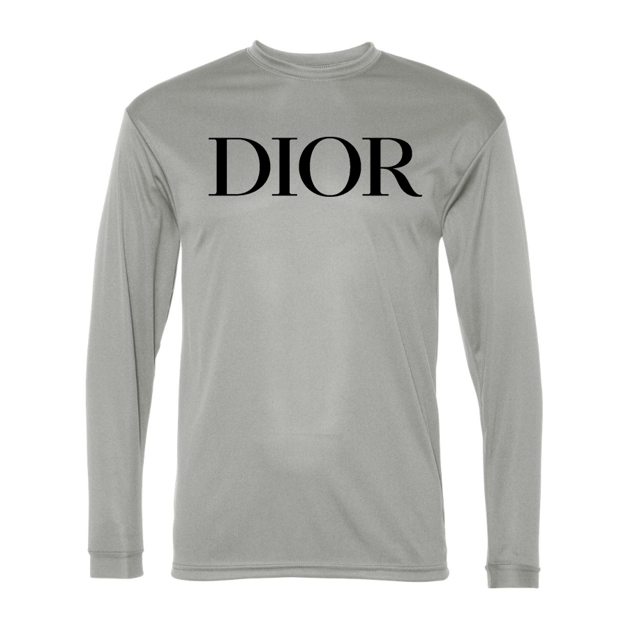 Men's Dior Polyester Long Sleeve T-Shirt